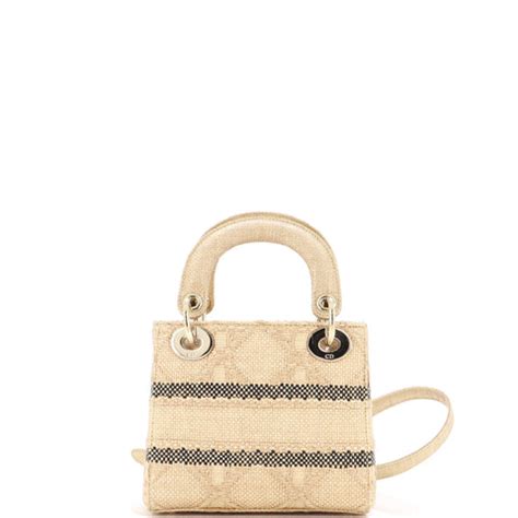 dior raffia bag|christian dior raffia cannage bag.